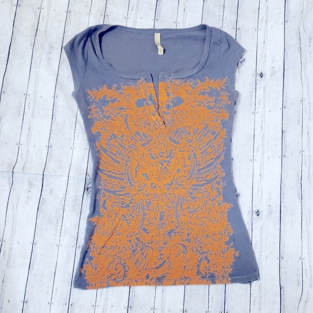 Pink Ice Angelic Cap Sleeve Top